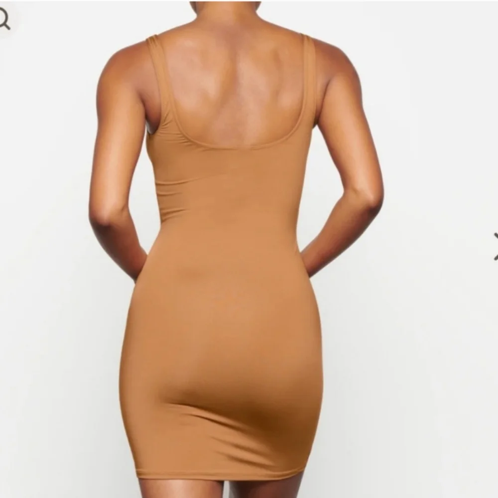 NEW SKIMS Signature Swim Tank Dress XXS